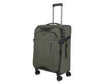 Cestovní kufr Travelite Briize 4w M khaki, Textil