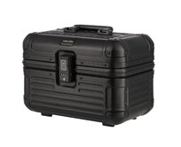 Kosmetický kufr Travelite NEXT 2.0 černá, Aluminium
