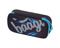 BAAGL Penál etue Skate Bluelight černá, Textil