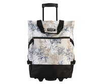 Fabrizio Nákupní taška na kolečkách PUNTA Wheel béžová, Textil