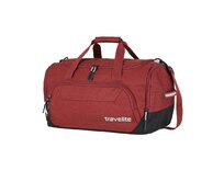 Cestovní taška Travelite KICK OFF M červená, Textil