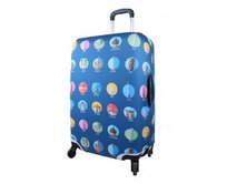 Snowball Obal na kufr L modrá, Textil