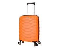 Cestovní kufr Snowball Waves PP 4W S oranžová, Polypropylen