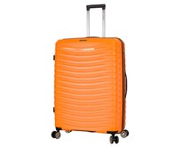 Cestovní kufr Snowball Waves PP 4W L oranžová, Polypropylen