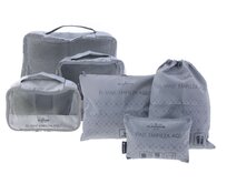 Cestovní balicí set 6ks Gladiator šedá, Textil