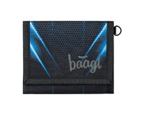 BAAGL Peněženka Bluelight černá, Textil