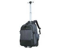 Batoh na kolečkách Snowball 33L šedá, Textil
