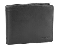 Pánská peněženka Bugatti Primo flap M černá, Kůže
