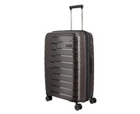 Cestovní kufr Travelite AIR BASE 4W M hnědá, Polypropylen