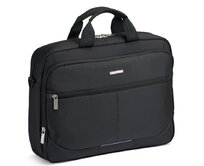 Taška Roncato Easy office 17,3 černá, Textil