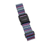 Popruh Travelite Print vícebarevná, Textil