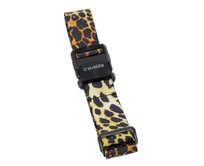 Popruh Travelite Print béžová, Textil