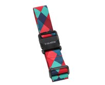 Popruh Travelite Print vícebarevná, Textil