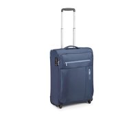 Cestovní kufr Roncato Lite soft S 2W modrá, Textil