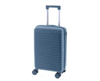 Cestovní kufr John Travel Arcadia 4W S modrá, Polypropylen