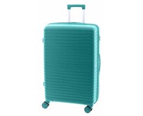 Cestovní kufr John Travel Arcadia 4W L tyrkysová, Polypropylen