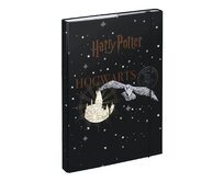 BAAGL Desky na sešity A4 Harry Potter Bradavice Erb černá, papír