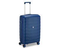 Cestovní kufr Roncato Skyline 2.0 M modrá, Polypropylen