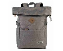 Batoh Bestway city roll-top šedá, Textil