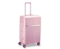 Cestovní kufr Roncato AIRGLAM M růžová, ABS / Polykarbonát