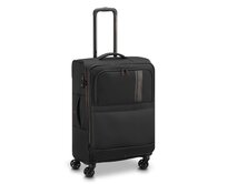 Cestovní kufr Roncato Metropolitan 4W M černá, Textil