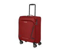 Cestovní kufr Travelite Jetpack 4W S Light červená, Textil