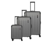 Cestovní kufry set 3ks Travelite Dynamiic S,M,L antracitová, ABS