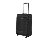 Cestovní kufr Travelite Jetpack 2W S Slim černá, Textil