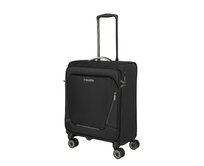 Cestovní kufr Travelite Jetpack 4W S Max černá, Textil
