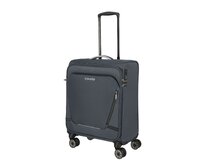 Cestovní kufr Travelite Jetpack 4W S Max antracitová, Textil