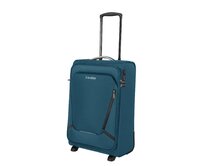 Cestovní kufr Travelite Jetpack 2W S Slim petrolejová, Textil