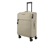 Cestovní kufr Travelite Barbara Stepp M exp. béžová, Textil