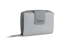Dámská peněženka Bugatti Sina zip S šedá, Kůže