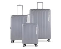 Cestovní kufry set 3ks Bugatti Hera S,M,L šedá, Polypropylen