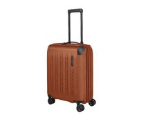 Cestovní kufr Travelite Dynamiic 4W S EXP oranžová, ABS