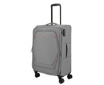 Cestovní kufr Travelite Umbria M šedá, Textil