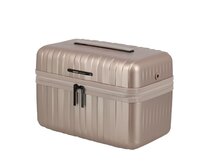 Kosmetický kufr Travelite Barbara Novelty béžová, Polykarbonát