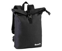 Batoh Bench Classic roll-top mini černá, Textil