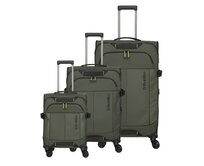 Cestovní set 3ks Travelite Briize S,M,L khaki, Textil