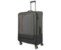 Cestovní kufr Travelite Crosslite 4W XL zelená, Textil