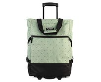 Fabrizio Nákupní taška na kolečkách PUNTA Wheel khaki, Textil