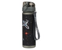 BAAGL Tritanová láhev na pití Pixel Space 500 ml šedá