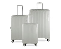 Cestovní kufry set 3ks Bugatti Hera S,M,L krémová, Polypropylen