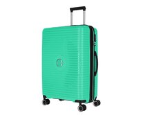 Cestovní kufr Travelite Orbita M zelená, Polypropylen