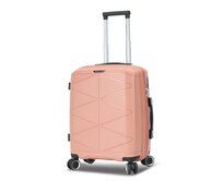 Cestovní kufr Madisson PP 4W S růžová, Polypropylen