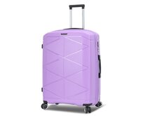 Cestovní kufr Madisson PP 4W L fialová, Polypropylen
