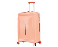 Cestovní kufr Lee Cooper PP L růžová, Polypropylen
