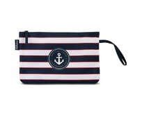 Bikiny taška Fabrizio Marine modrá, Textil