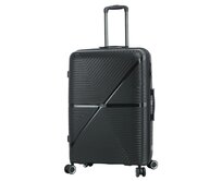 Cestovní kufr Snowball PP 4W L černá, Polypropylen