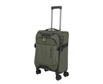 Cestovní kufr Travelite Briize 4w S khaki, Textil